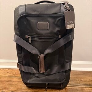 TUMI Black International Carry On Bag